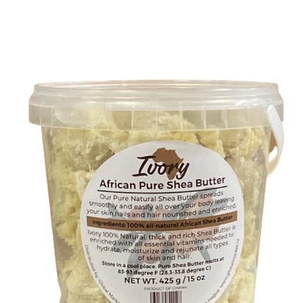 Ivory Pure Shea Butter 425g - Africa Products Shop