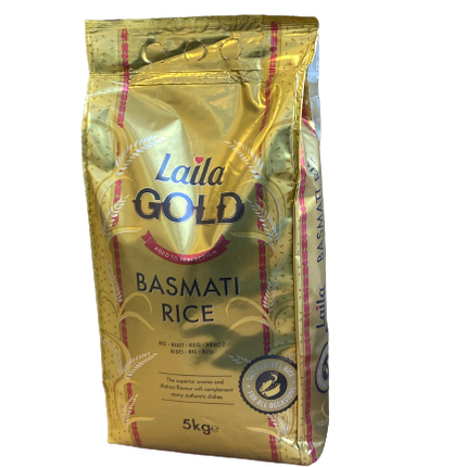 Laila Basmati Golden Sella 5 kg - Africa Products Shop