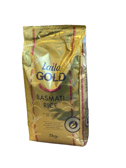 Laila Basmati Golden Sella 5 kg - Africa Products Shop