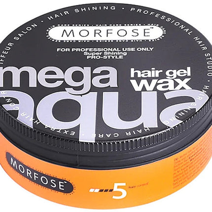 Morfose Mega Aqua Hair Gel Wax 5 150 ml - Africa Products Shop