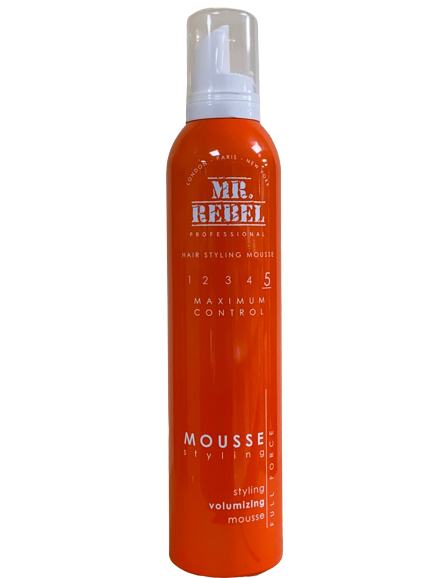 Mr. Rebel Maximum Control 5 Styling Volumizing Mousse 250 ml - Africa Products Shop