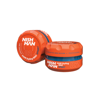 Nishman Hair Styling Wax 02 Sport 150 ml - Africa Products Shop