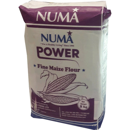 Numa Power Fine Maize Flour 2 kg - Africa Products Shop