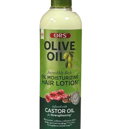 ORS Olive Oil Moisturizing Hair Lotion Castor Oil 370 ml - Africa Products Shop