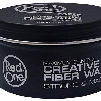 Red one Maximum Control Creative Fiber Wax Strong and Matte 100 ml - Africa Products Shop