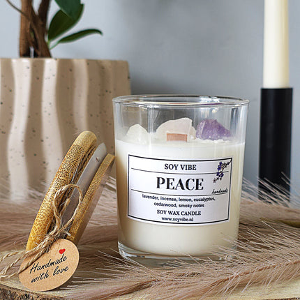 Soy Vibe Soy Wax Candle Peace