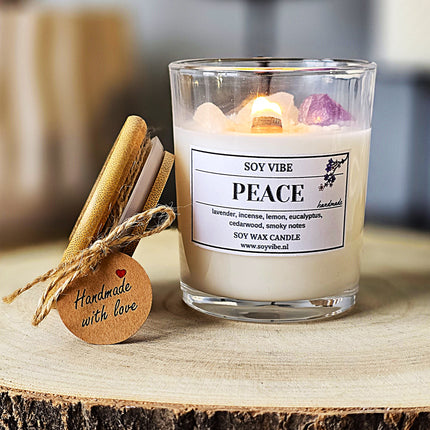 Soy Vibe Soy Wax Candle Peace