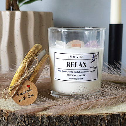 Soy Vibe Soy Wax Candle Relax