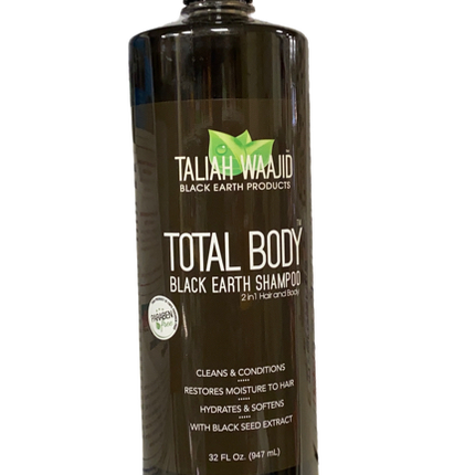 Taliah Waajid Total Body Black Earth Shampoo 947 ml - Africa Products Shop