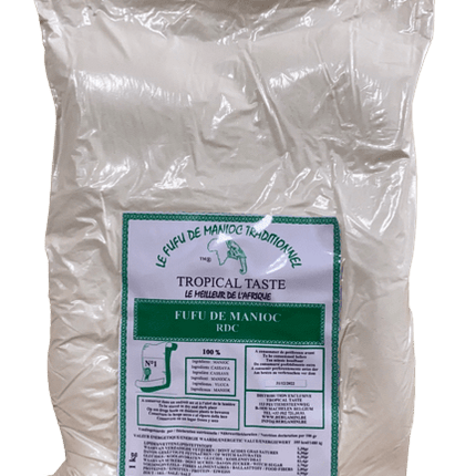 Cassava Flour RDC Congo 800 g - Africa Products Shop