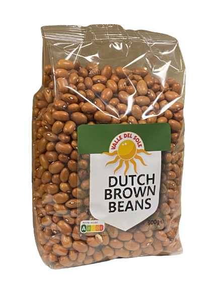 Valle Del Sole Dutch Brown Beans 900 g - Africa Products Shop