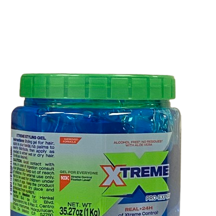 Xtreme Blue Hair Gel 1000 ml - Africa Products Shop