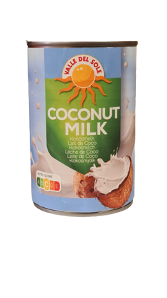 VALLE DEL SOLE COCONUTMILK 6% 400 ML - Africa Products Shop